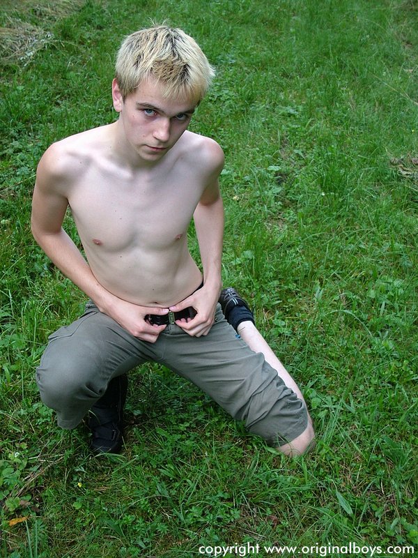 East EU teen Joe - forest