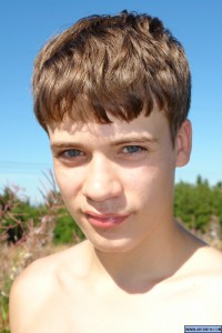 young russian boy